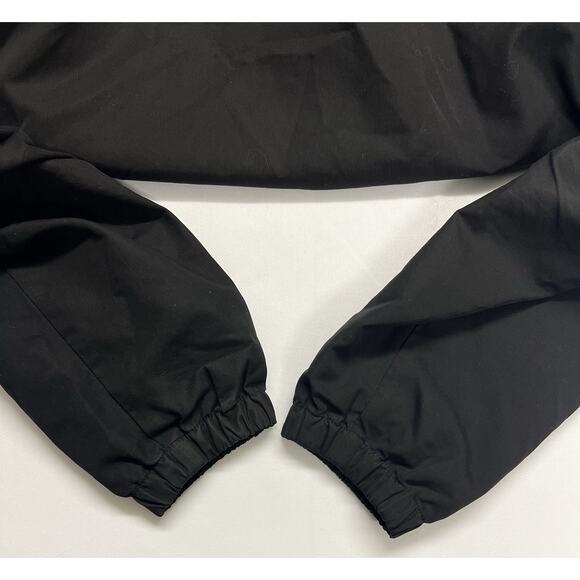 IBM Logo V Neck Pullover Windbreaker Golf Jacket Men Large Black Tech AI Nerd - Picture 7 of 11